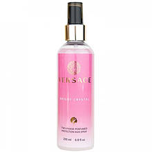 Двофазний парфумований захисний спрей для волосся Versace Bright Crystal 200 мл