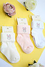 ОПТОМ Паковання (10/6-12 міс.)  Шкарпетки 2 пари з закотами "Кролик" для дівчинки 6-12 міс. Katamino, фото 2