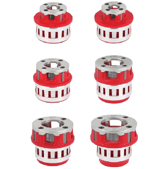 Набір головок для нарізання різблення PACKOUT MILWAUKEE FPT2HK BSPT Alloy, (для FPT2) (6шт)