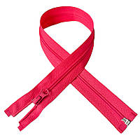 Блискавка (застібка-змійка) спіральна 53,5х3см світло-червона