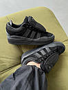 Кросівки жіночі чорні Adidas Campus x Bad Bunny Black (11738), фото 7