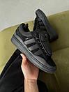 Кросівки жіночі чорні Adidas Campus x Bad Bunny Black (11738), фото 6