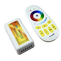 Контролер RGB CCT 2.4G RF 12-24В 24A rgb ww cw, rgb cw ww пульт, 6 контактів