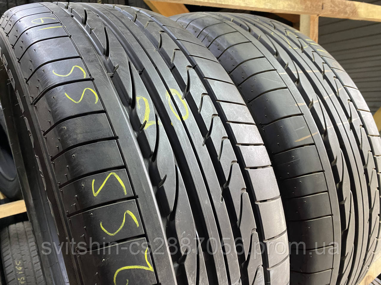 Шини літо 255/55R19 Bridgestone Dueler H/P Sport 7мм 2020рік, фото 1