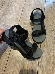 STTOPA Розмір 38-24 см. Босоніжки підліткові чорні