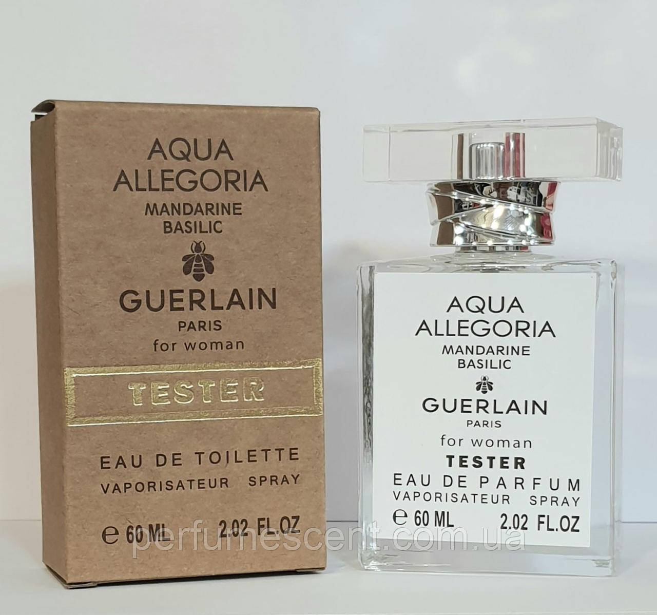Тестер 60ml Gold для жінок Aqua Allegoria Mandarine Basilic
