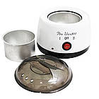 Воскоплав банковий з терморегулятором 500 мл ProWax300, Білий / Нагрівач для воску / Воскоплав для епіляції, фото 4