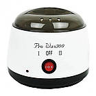 Воскоплав банковий з терморегулятором 500 мл ProWax300, Білий / Нагрівач для воску / Воскоплав для епіляції, фото 9