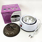 Воскоплав банковий з терморегулятором 500 мл ProWax300, Білий / Нагрівач для воску / Воскоплав для епіляції, фото 10