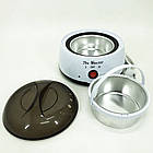 Воскоплав банковий з терморегулятором 500 мл ProWax300, Білий / Нагрівач для воску / Воскоплав для епіляції, фото 8