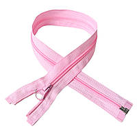 Блискавка (застібка-змійка) спіральна 53,5х3см рожева