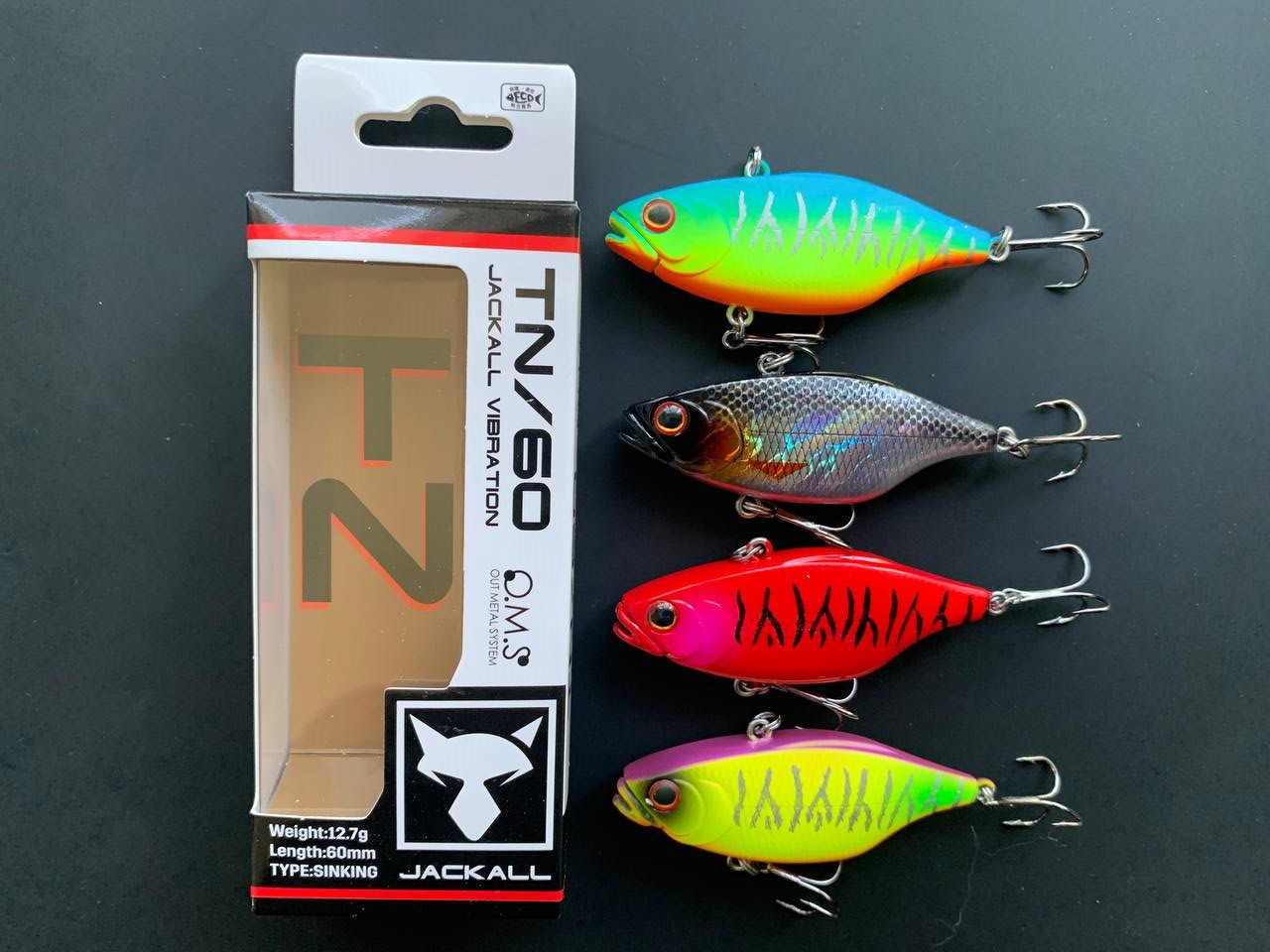 Набір Воблерів Раттлін Fishing TN60 60mm 12.7g (набір 4шт), фото 1