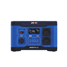 Портативна зарядна станція (електростанція) Sigma mid 600W Номінально 600вт, максимально 1200 вт