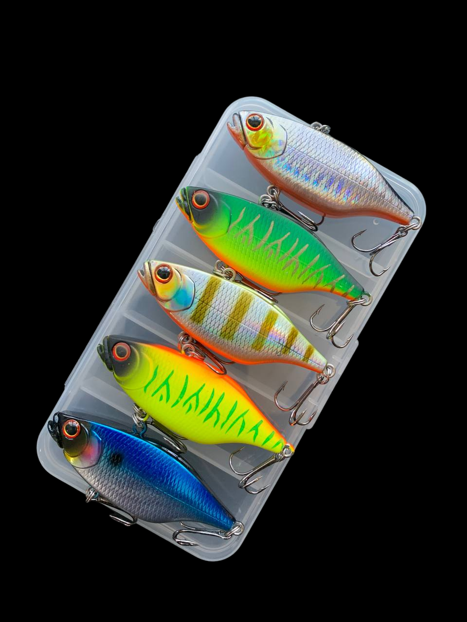 Набір Воблерів Раттлін Fishing TN60 60mm 12.7g (набір 5шт+коробка), фото 1