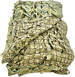 Сітка маскувальна з основою 3х10 антидронова для бліндажів, окопів, авто, пікапа та техніки "Камуфляж №1", фото 3