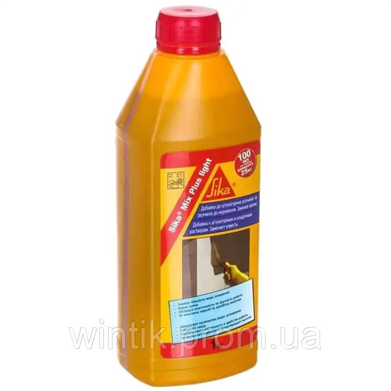 Пластификатор, заменитель извести Sika® MixPlus 1 кг (132156) (ID ...