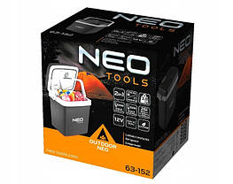 Автохолодильник NEO TOOLS 63-152 USB LCD 26L 12/230V, фото 4