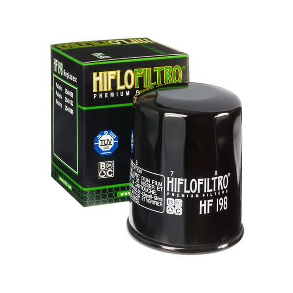 Масляний фільтр для квадроциклів Polaris 2540086, 2540122 Hiflo HF198