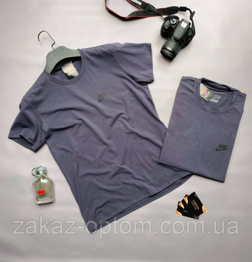 Футболка чоловіча норма гуртом (M-3XL) Туреччина N4-130313