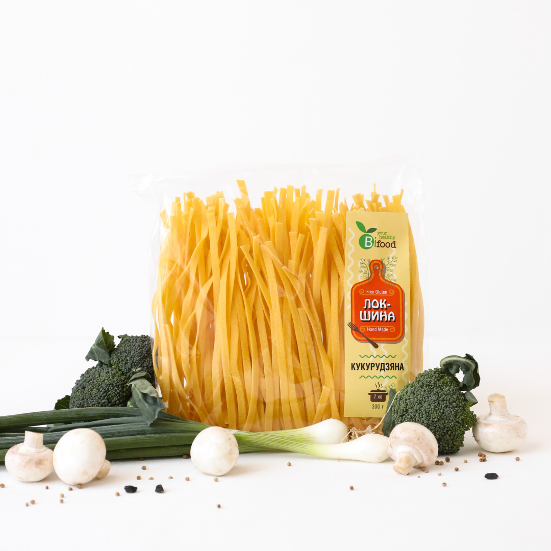 Локшина кукурудзяна 300 г Bifood
