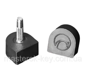 Набійки поліуретанові на штирі CASALI Standart штир 2.5 мм колір чорний