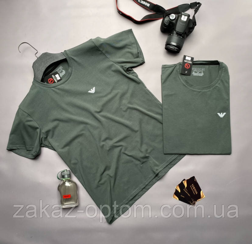 Футболка чоловіча норма гуртом (M-3XL) Туреччина N6-130318