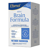 NEW! Подвійна сила, Efamol Efalex Brain Formula/Ефамол Ефалекс Бреїн формула 120 капс. Оригінал! Англія. BX012, фото 3