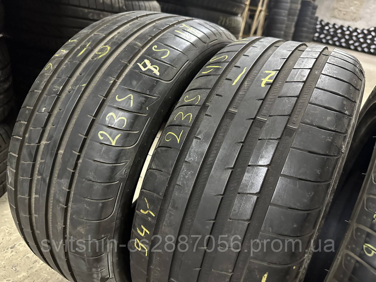 Літні шини 235/45R17 Goodyear Assym.3