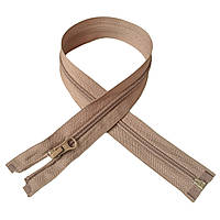 Блискавка (застібка-змійка) спіральна 53,5х3см бежевий