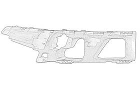 Кронштейн переднього бампера лівий Ford Mondeo IV 10-14 (Тайвань) 1737425
