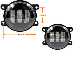 Led протитуманні фари для легкових і вантажних автомобілів 90 мм 45 W 3.5" FOG-01 5500K