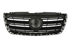 Решітка радіатора Mercedes Sprinter W907 18- (Тайвань) темно-сіра, з накладкою 9108852800