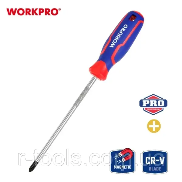 Викрутка PH2X150 мм CR-V Workpro PRO WP221030