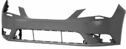 Бампер передній Seat Leon 13-16 з отв. під омивач (Тайвань). 5F0807217BSGRU, фото 1