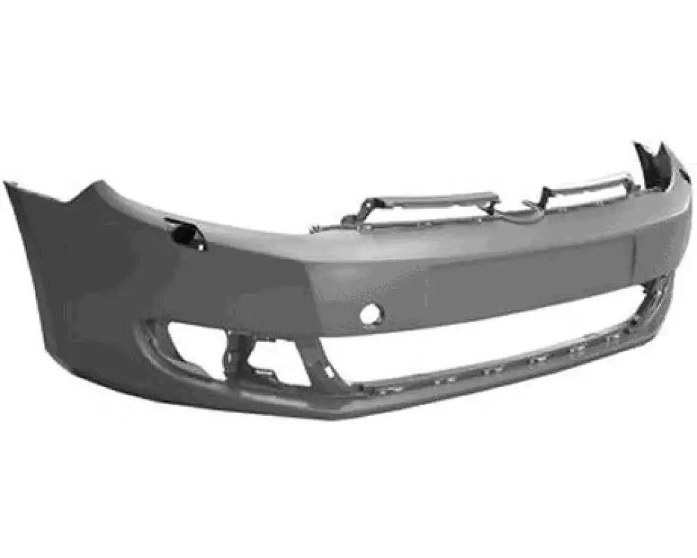 Бампер передній VW Golf VI 09-12 (Тайвань) з отв. під омивач 5K0807217D, фото 1