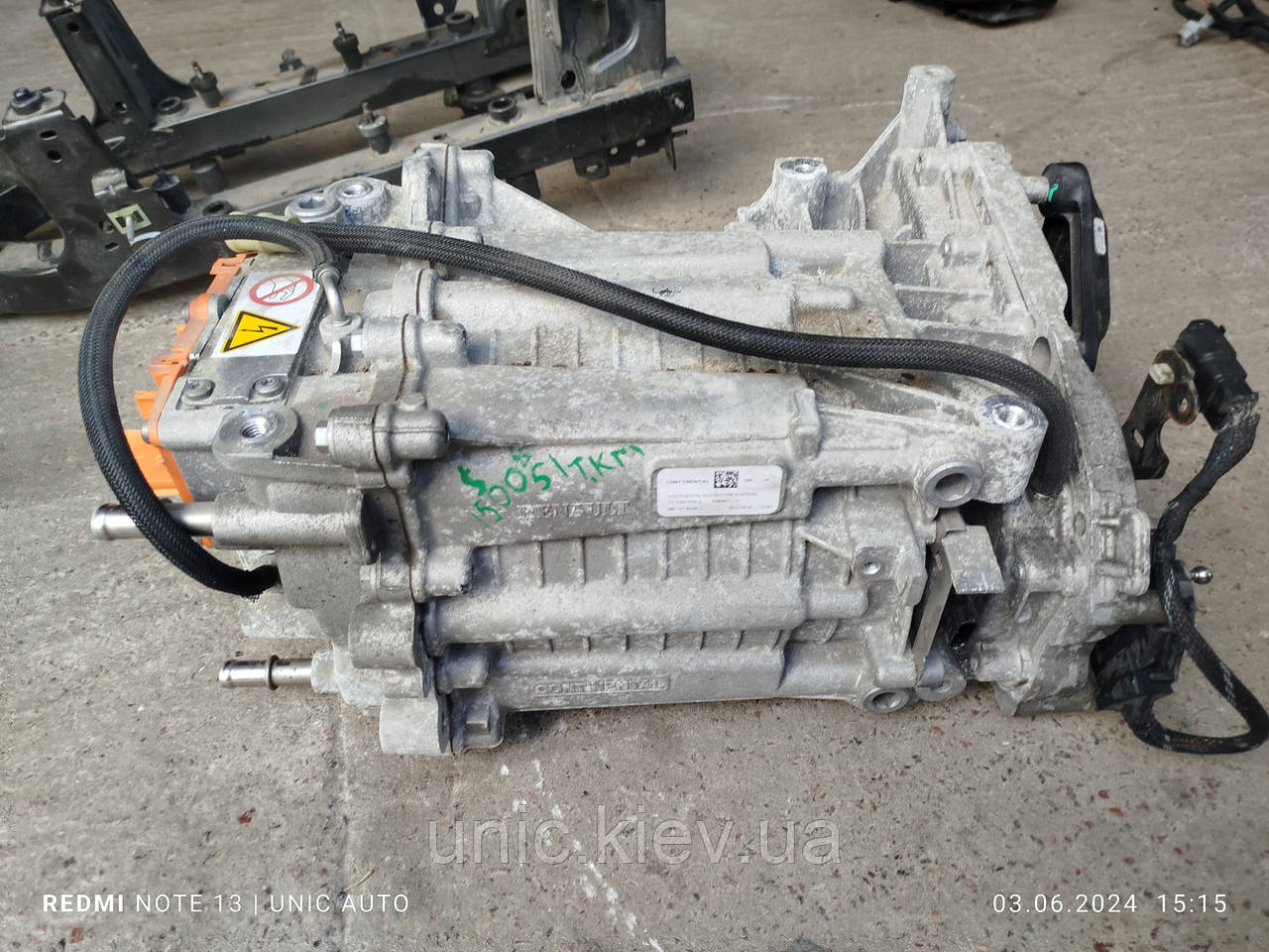 Двигун електричний Renault Zoe (водяне охолодження) б/в