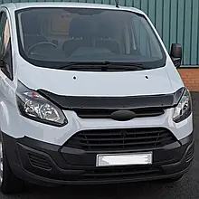 Дефлектор капота, мухобойка Ford Transit/Tourneo Custom 2012-2018 (TAN24)