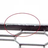 Решітка бампера середня Skoda Octavia A7 17-20 без отв. під п/тронік (Тайвань). 5E0853677L, фото 4