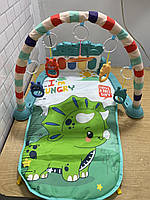 Б/в Килимок дитячий музичний в комплекті 5 іграшок підвісок Килимок для занять малюком