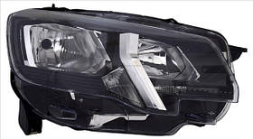 Фара передня Peugeot Partner (K9) 18-ліва, з ДХО (Depo). 9816826980