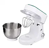 Тестомес стаціонарний BITEK BT-6611 3000 Вт планетарна металева чаша кухонний комбайн міксер, фото 6