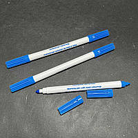 Харчовий фломастер синій (двосторонній) Dolce Bello, 1 шт.