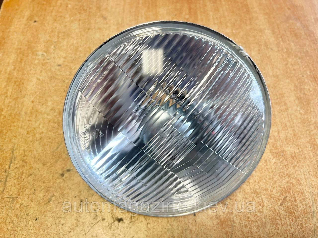 Оптика (скло фари) Волга 2401, 2410, ВАЗ 2101-2107, УАЗ, Камаз (без підсвітки, з відбивачем), фото 1