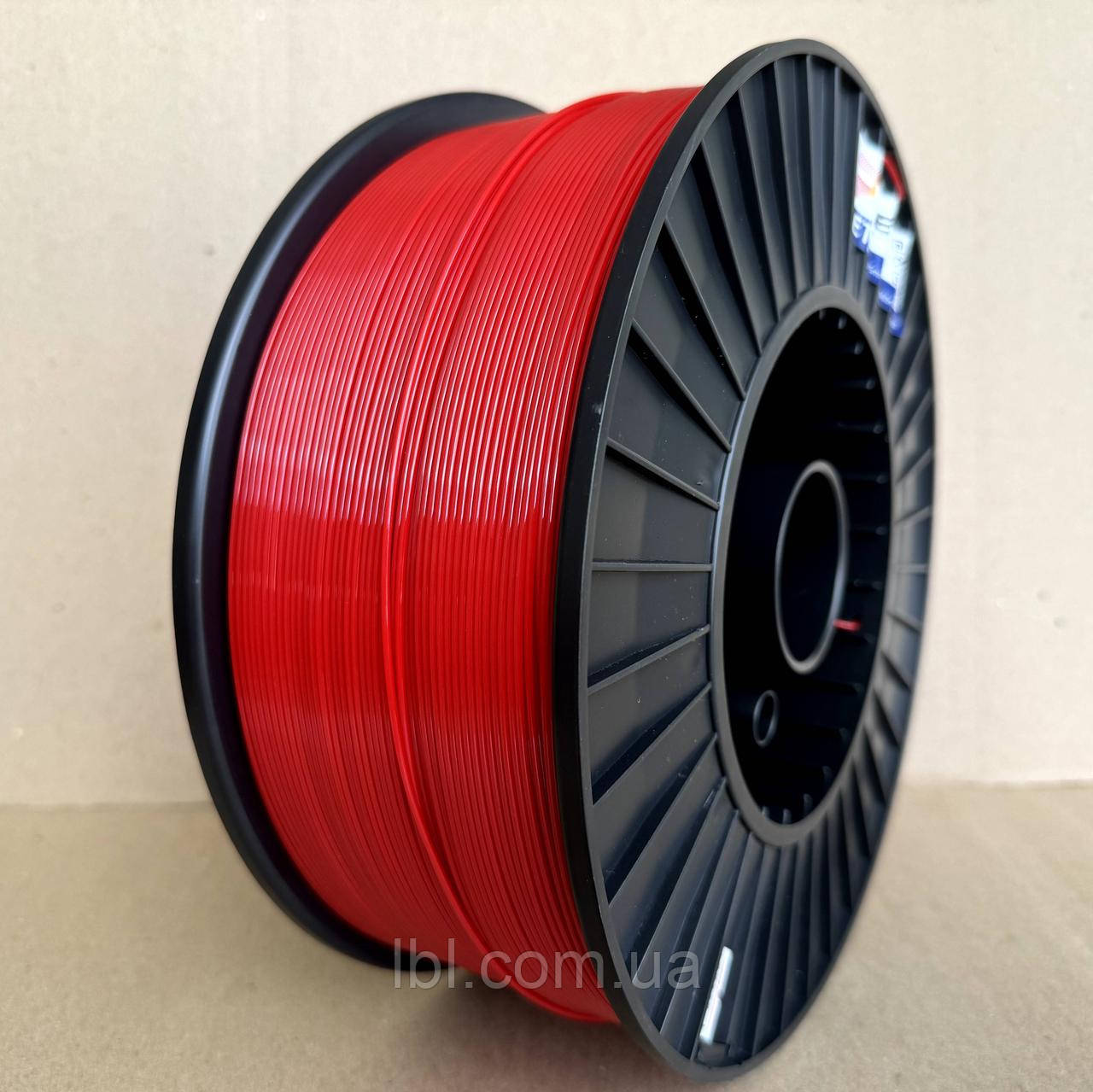 PETG WS (CoPET) пластик для 3D принтера 3.0 кг / 960 м / 1.75 мм / Червоний