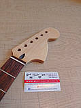 Гриф для електрогітари Fender Stratocaster ST палісандровий велика голова, фото 4