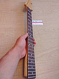 Гриф для електрогітари Fender Stratocaster ST палісандровий велика голова, фото 9