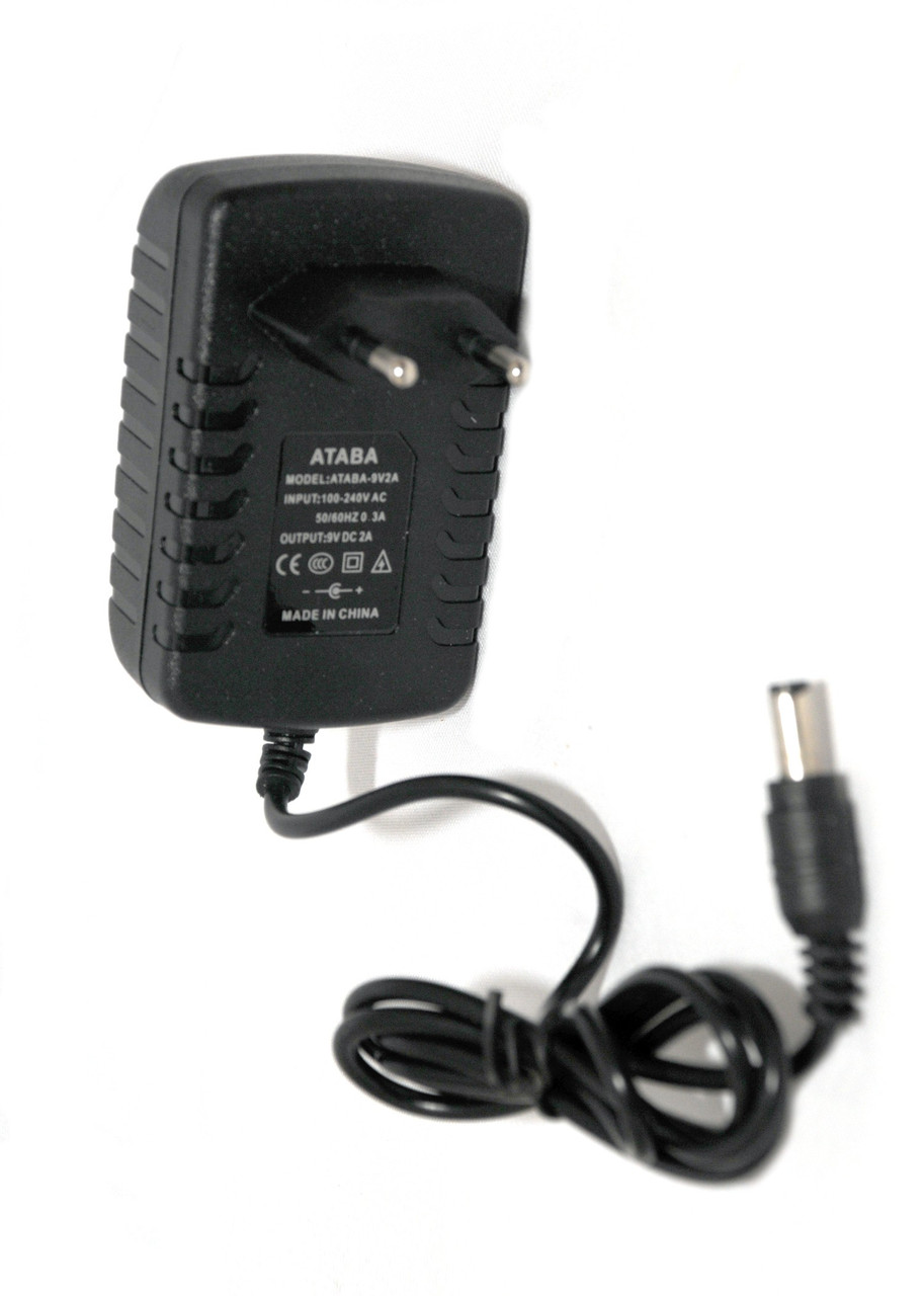 Блок живлення 9V 2A  (5,5 * 2,1)