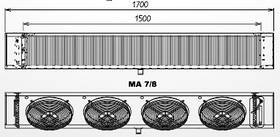 Повітряоохолоджувачі МА 7 ED bt S.E.R. (Італія)