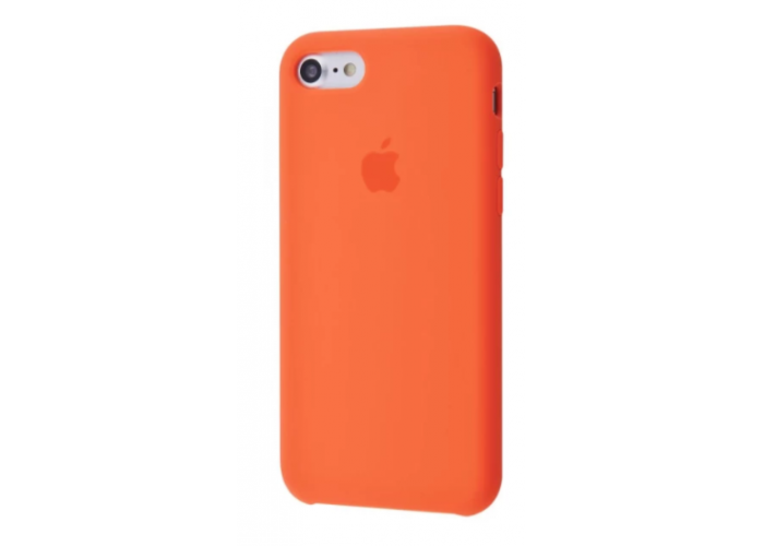 Чохол-накладка Silicone Case Original Full Cover для iPhone 7/8- No48 помаранчевий