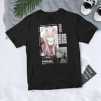Футболка аніме "Darling in the Franxx, Zero Two " 2